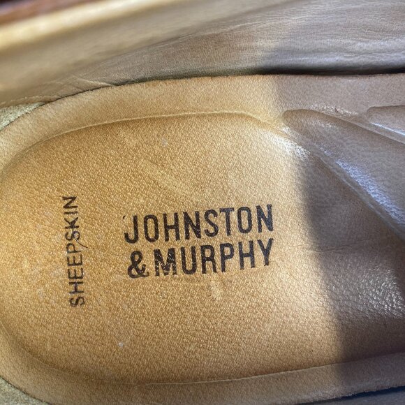 Johnston & Murphy Warner Penny Loafer 20-9592 Brown Leather Mens Dress Shoes 13M main image 11
